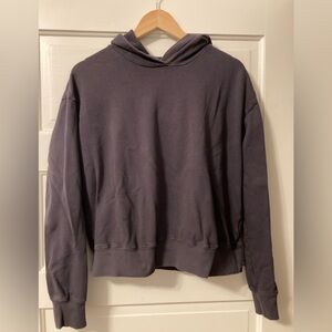 Anthropologie T.La Purple Hoodie Sweatshirt M